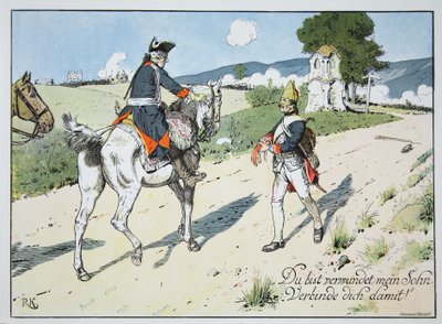 In Burkersdorf, 21. Juli 1762 von Carl Röchling